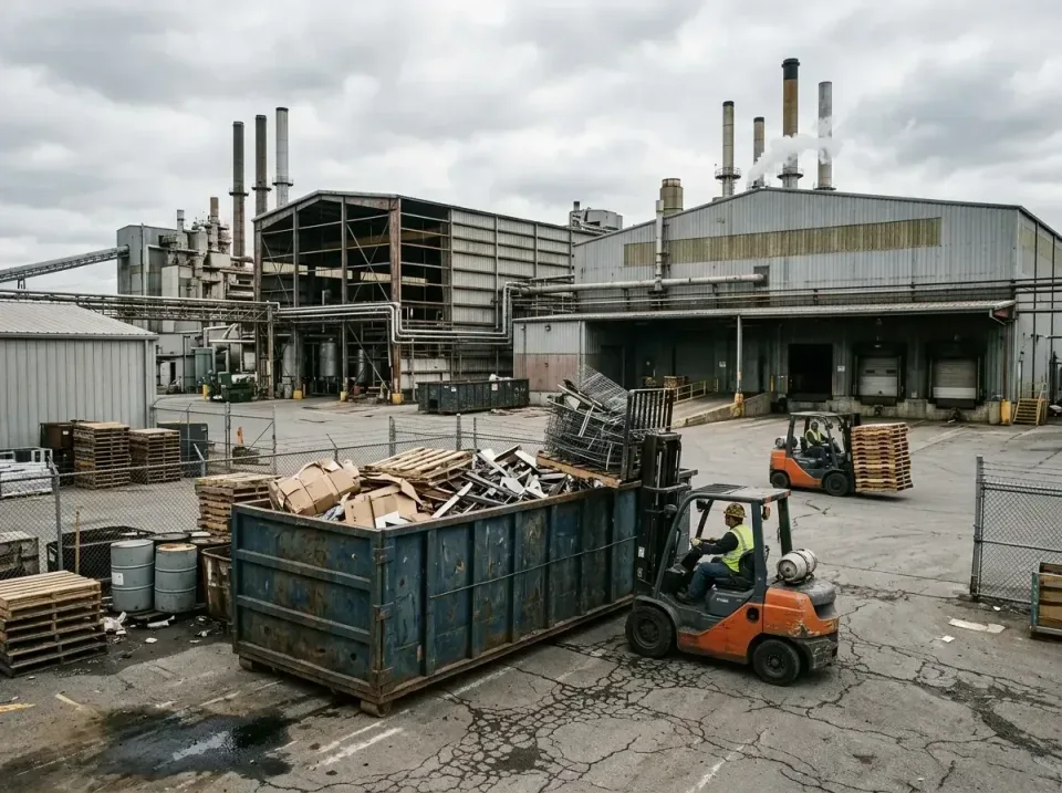industrial-factory-scrap-conta-003 — frequently asked questions, Cheap Roll-off Dumpster Rentals in Danville, AR